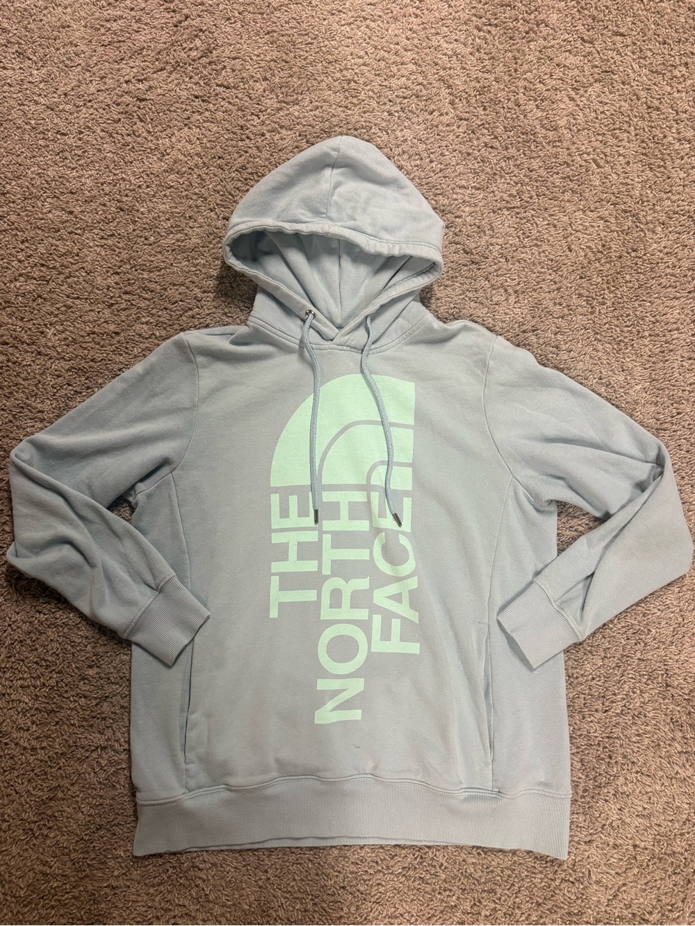 The North Face Womens Mint Logo Pullover Hoodie